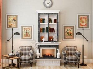 Электрокамин Dimplex Cassette 500 PS (с дровами)